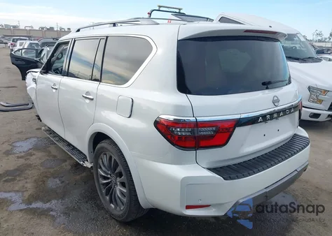 2022 Nissan Armada Platinum 2Wd from USA, damaged, VIN JN8AY2DA3N9392653